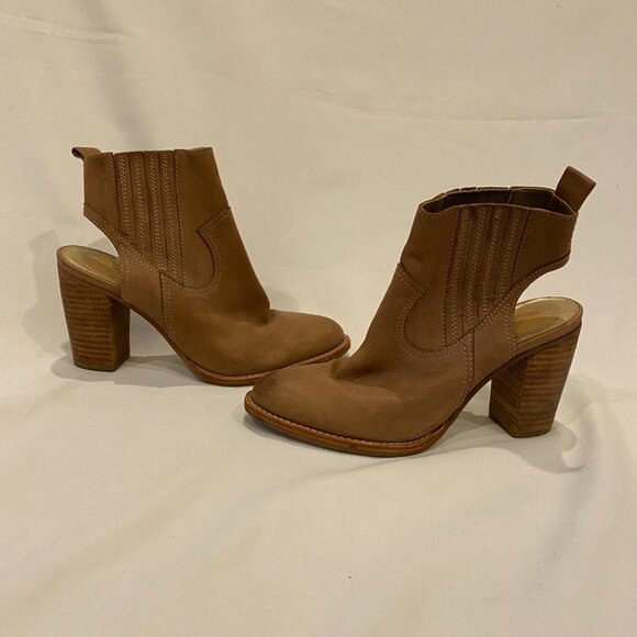 Dolce Vita Women's Heeled Boots Brown Leather Size 7.5 - Picture 5 of 5